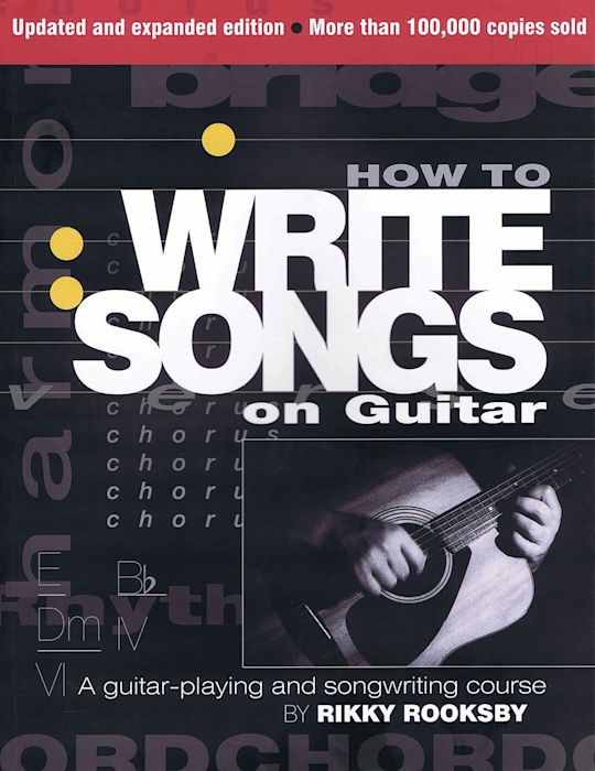 How to Write Songs on Guitar cover