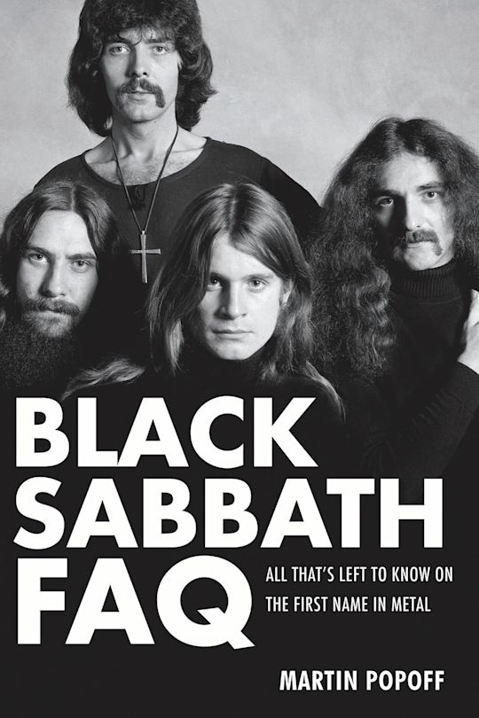 Black Sabbath FAQ cover