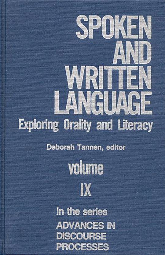 Spoken and Written Language cover