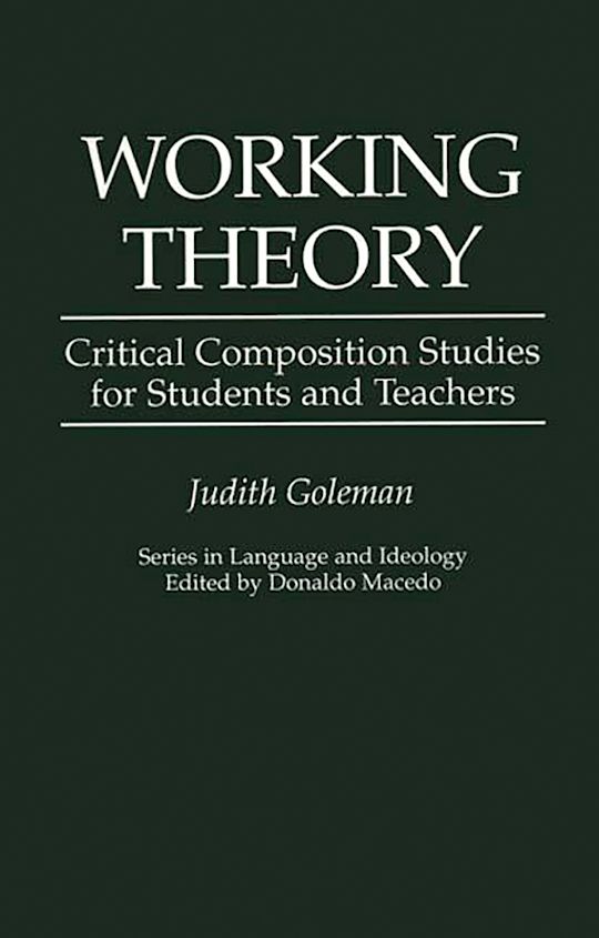 Working Theory cover
