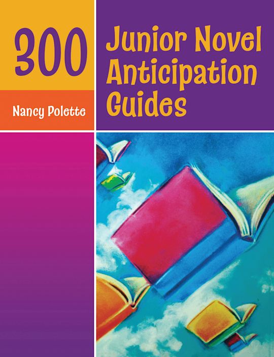 300 Junior Novel Anticipation Guides cover