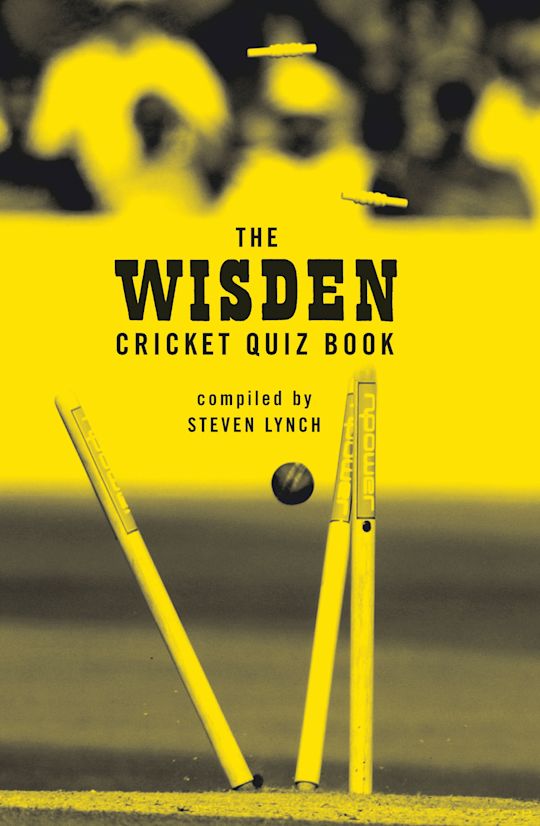 The Wisden Cricket Quiz Book cover