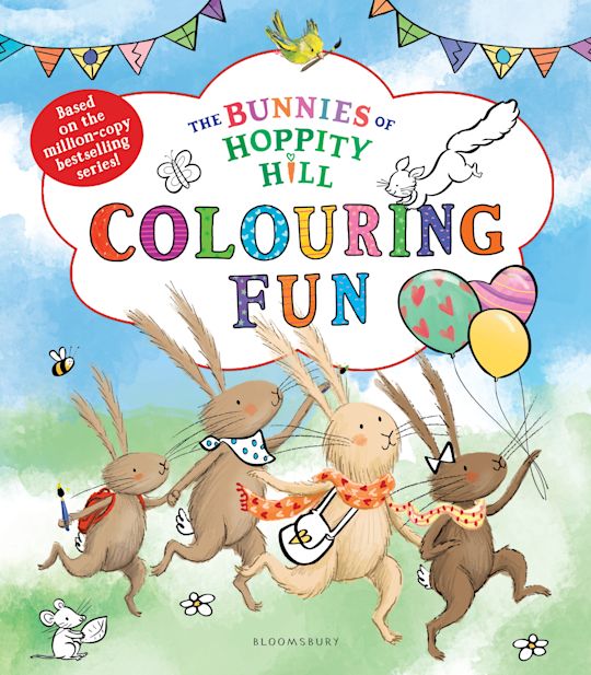 The Bunnies of Hoppity Hill: Colouring Fun cover