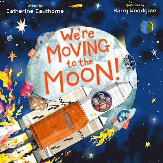 We're Moving to the Moon! cover