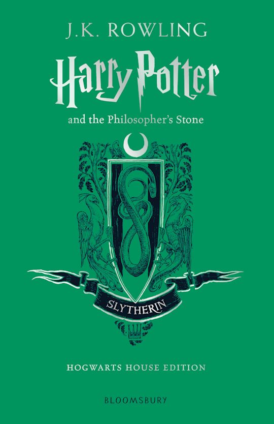 Harry Potter and the Philosopher's Stone – Slytherin Hogwarts House Edition cover