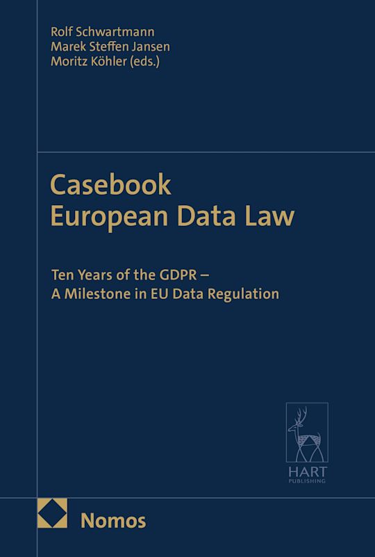 Casebook European Data Law cover