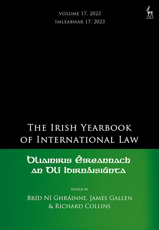 The Irish Yearbook of International Law, Volume 17, 2023 cover