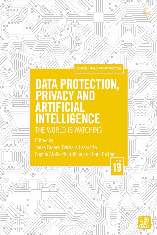 Data Protection, Privacy and Artificial Intelligence, Volume 19 cover