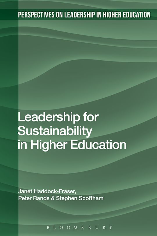 Leadership for Sustainability in Higher Education cover
