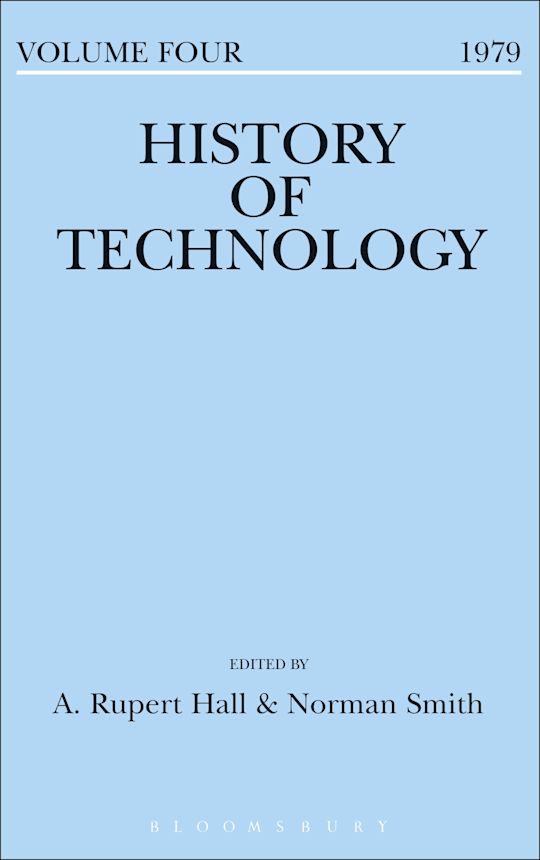 History of Technology Volume 4 cover