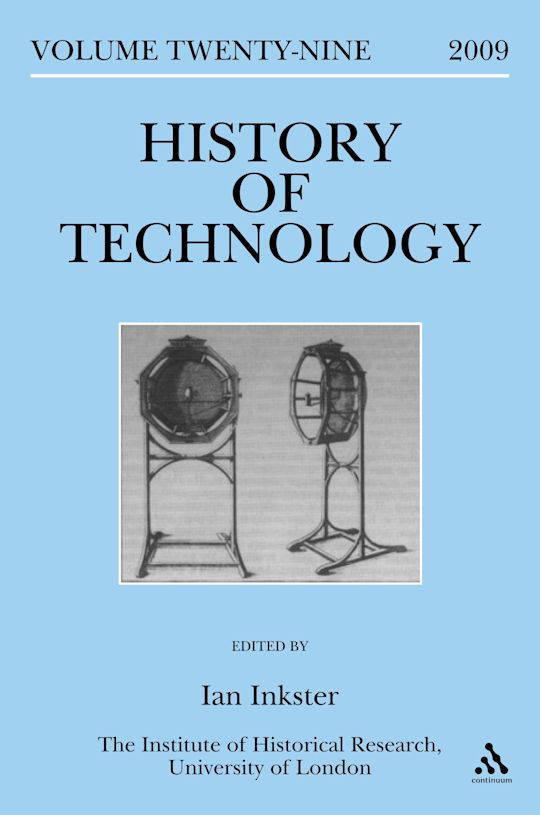 History of Technology Volume 29 cover