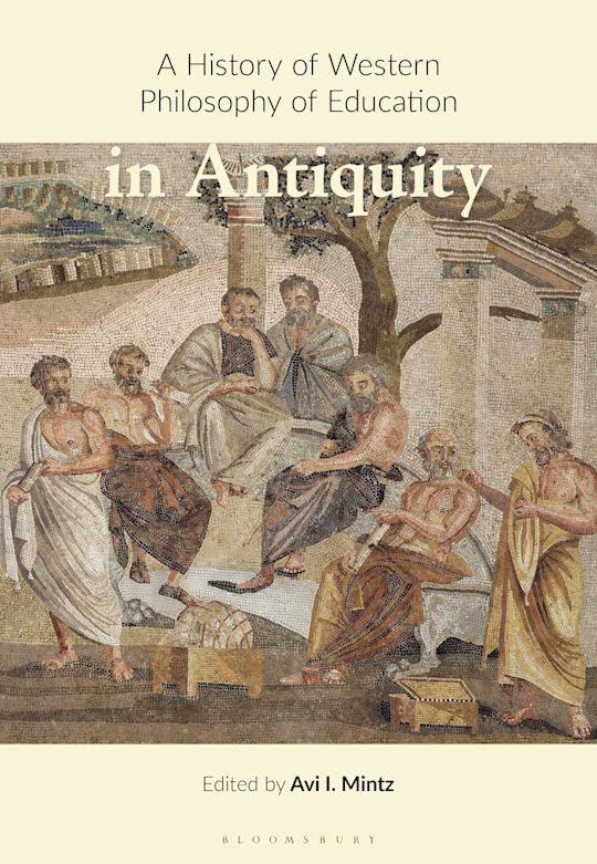 A History of Western Philosophy of Education in Antiquity cover