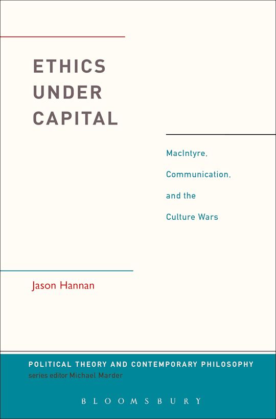 Ethics Under Capital cover