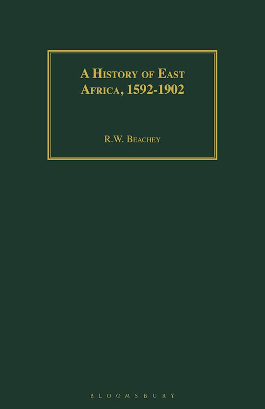A History of East Africa, 1592-1902 cover