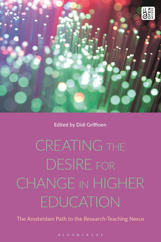 Creating the Desire for Change in Higher Education cover