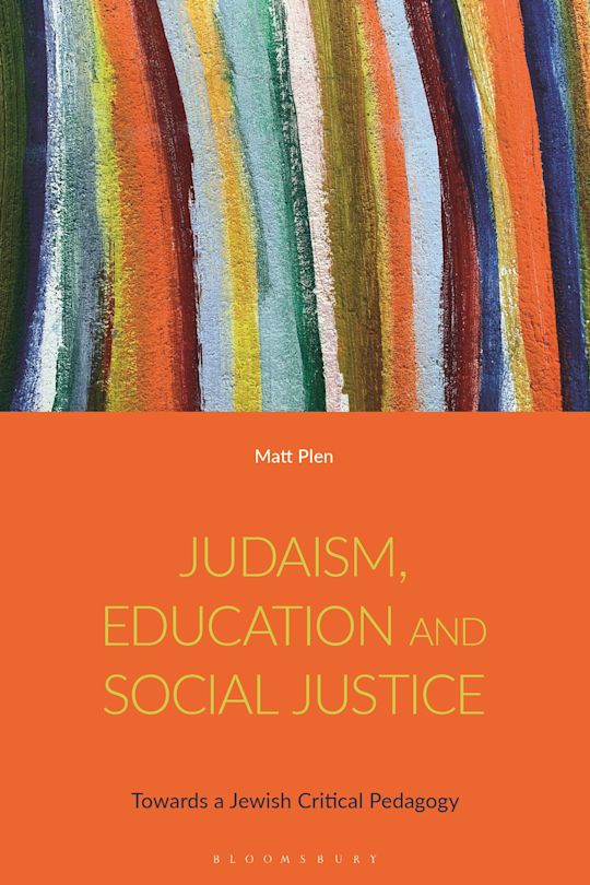 Judaism, Education and Social Justice cover