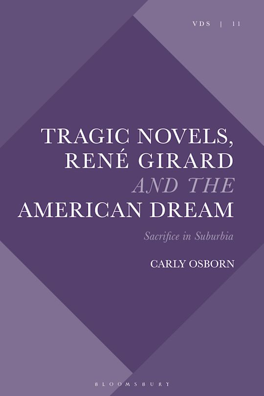 Tragic Novels, René Girard and the American Dream cover