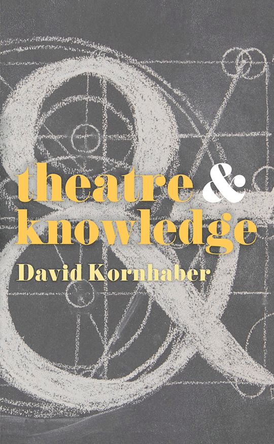 Theatre and Knowledge cover