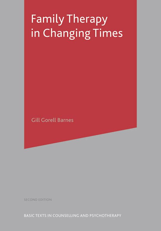 Family Therapy in Changing Times cover