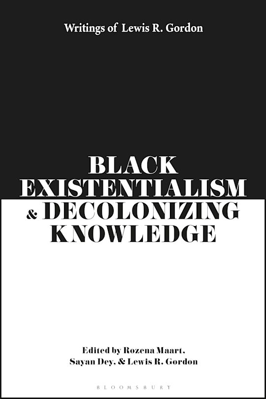 Black Existentialism and Decolonizing Knowledge cover