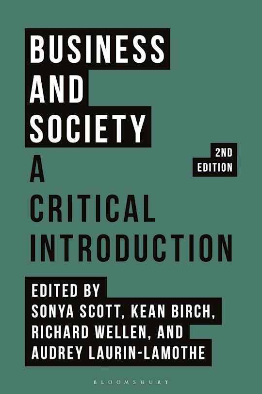 Business and Society cover