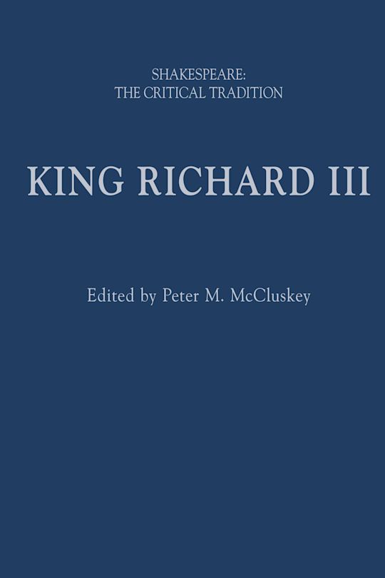 King Richard III cover