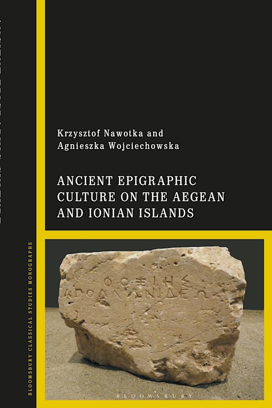 Ancient Epigraphic Culture on the Aegean and Ionian Islands cover