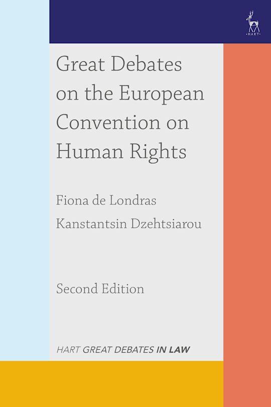 Great Debates on the European Convention on Human Rights cover