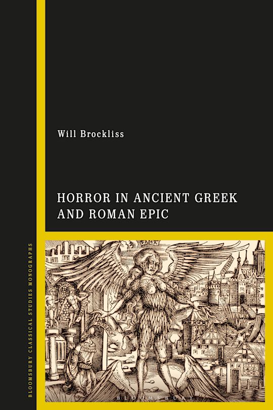 Horror in Ancient Greek and Roman Epic cover
