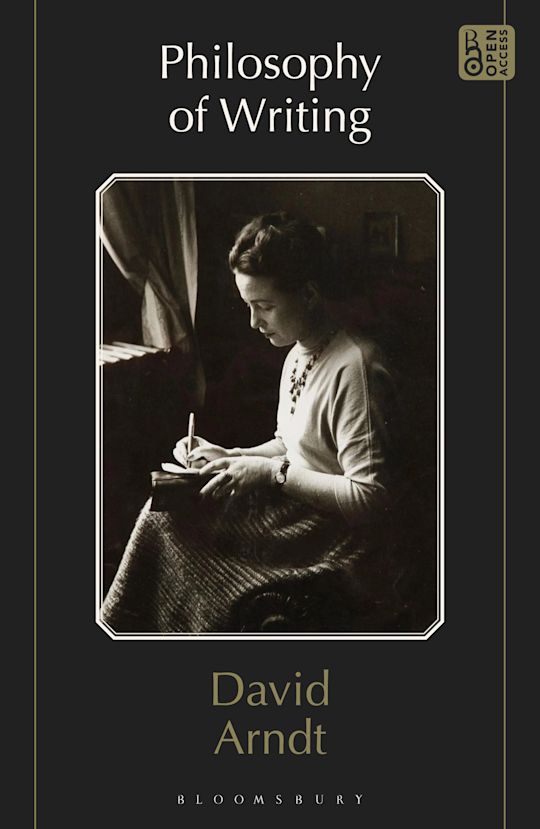 Philosophy of Writing cover