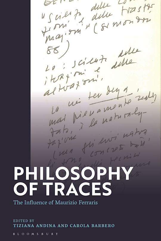 Philosophy of Traces cover