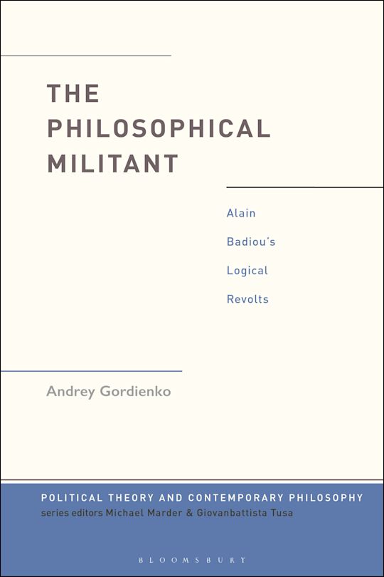 The Philosophical Militant cover