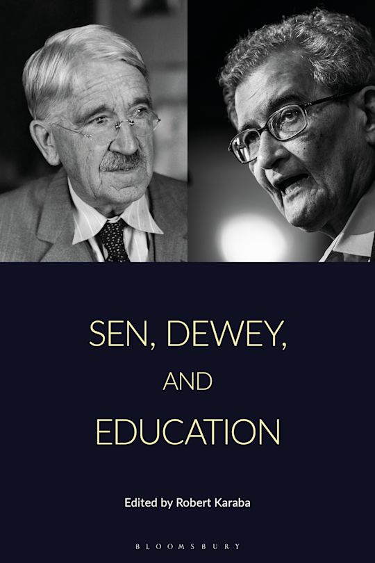Sen, Dewey, and Education cover