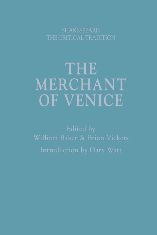 The Merchant of Venice cover