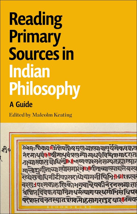 Reading Primary Sources in Indian Philosophy cover
