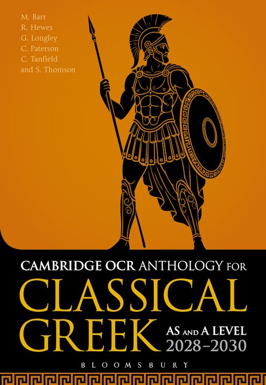 OCR Anthology for Classical Greek AS and A Level: 2028–2030 cover