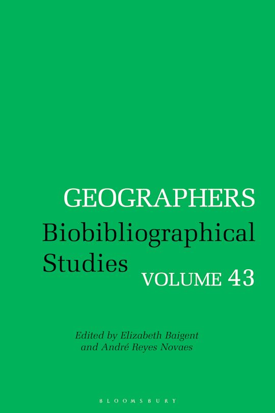 Geographers cover