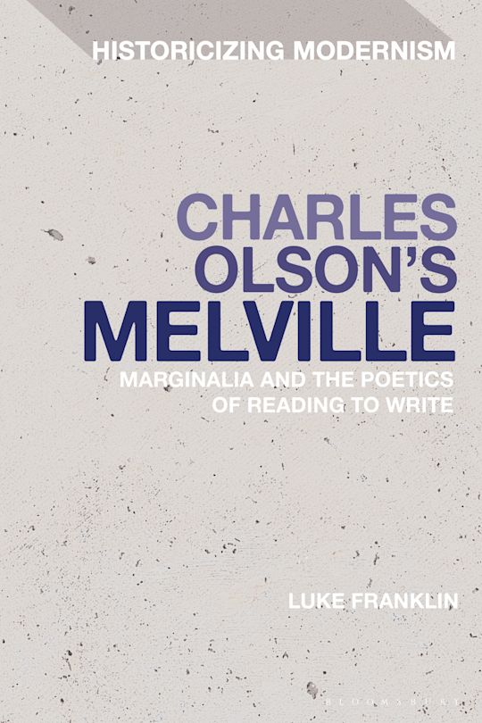Charles Olson’s Melville cover