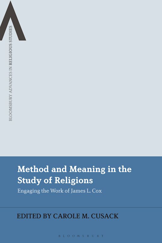 Method and Meaning in the Study of Religions cover