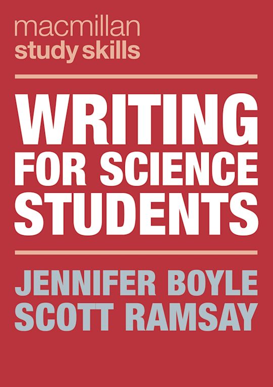 Writing for Science Students cover