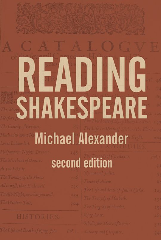 Reading Shakespeare cover
