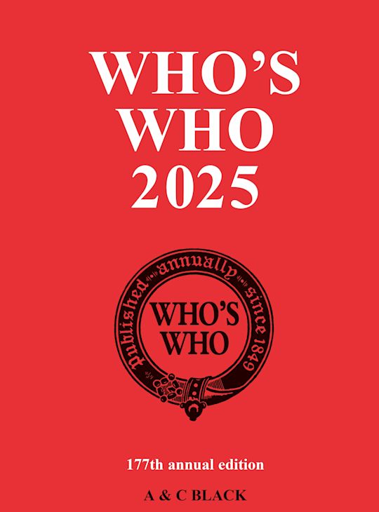 Who's Who 2025 cover