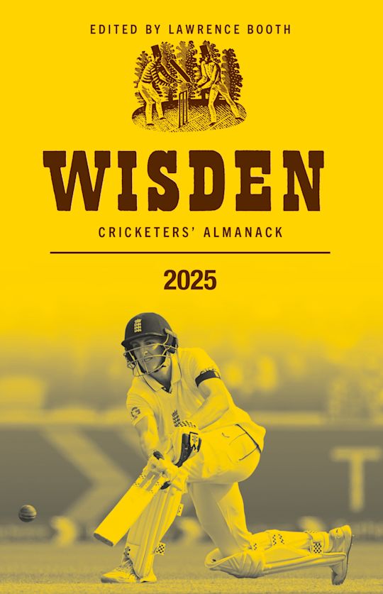 Wisden Cricketers' Almanack 2025 cover
