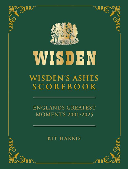 Wisden's Ashes Scorebook cover