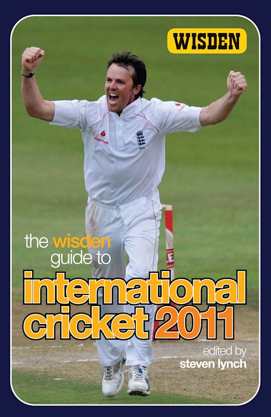 The Wisden Guide to International Cricket 2011 cover
