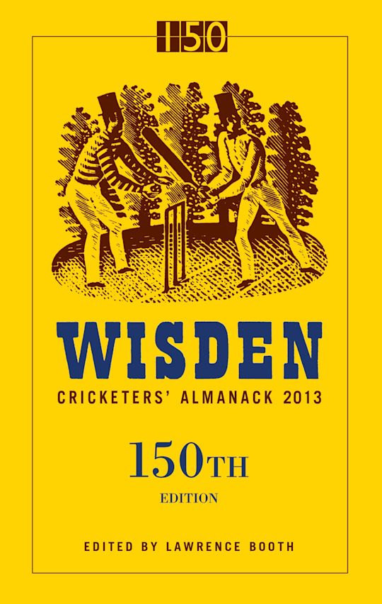 Wisden Cricketers' Almanack 2013 cover