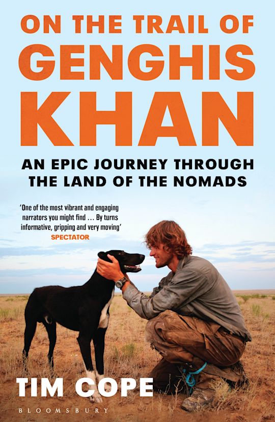 On the Trail of Genghis Khan cover
