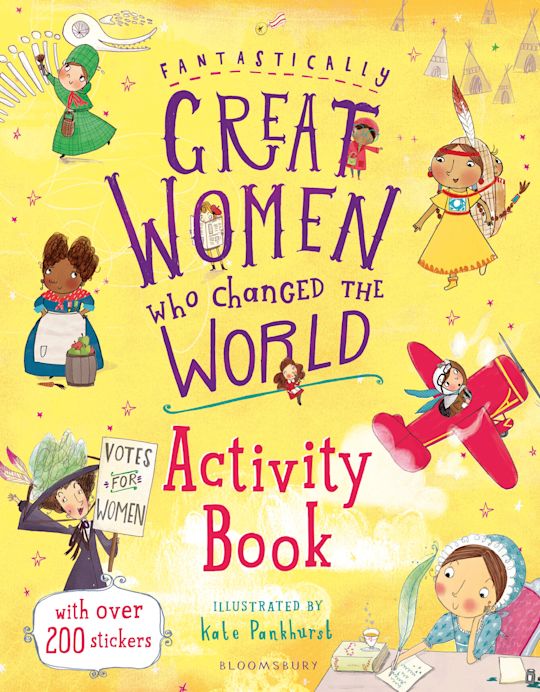 Fantastically Great Women Who Changed the World Activity Book cover
