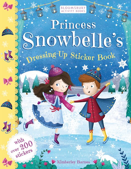 Princess Snowbelle's Dressing-Up Sticker Book cover