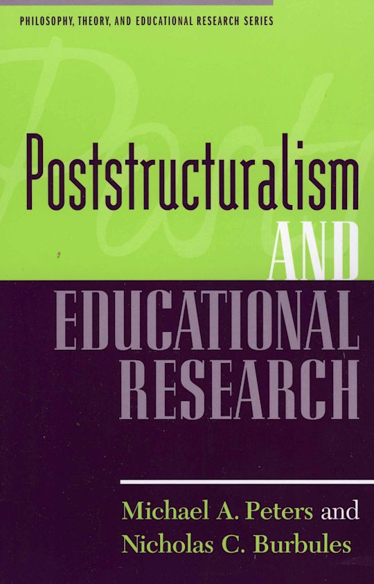 Poststructuralism and Educational Research cover